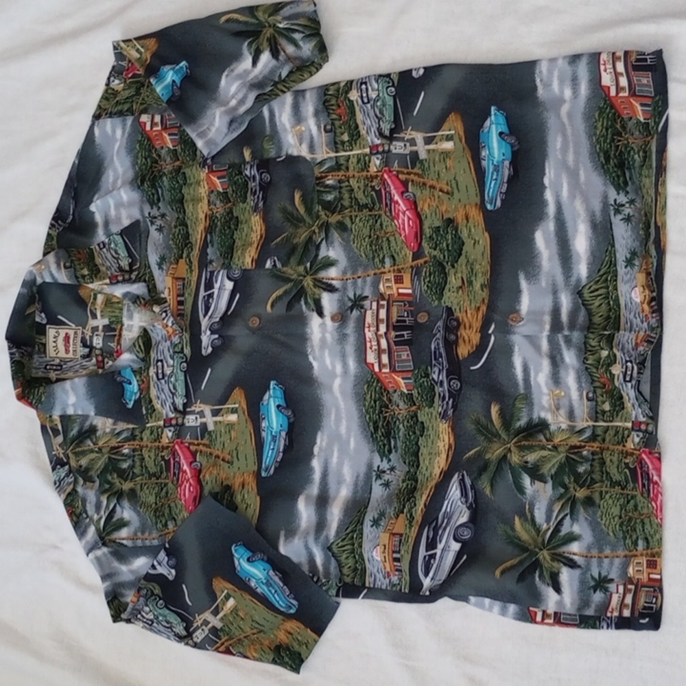 Island Collection Aloha Shirt XL